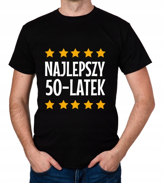 

koszulka Najlepszy 50-LATEK 50 Urodziny prezent