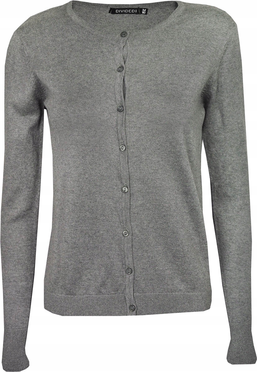 

H&m Damski Grafitowy Sweter Kardigan XL 42