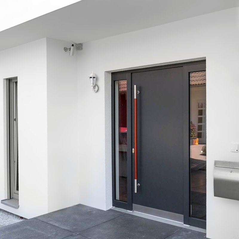 LAMPA OGRODOWA ZEWNĘTRZNA Z CZUJNIKIEM RUCHU E27 Moc 60 W