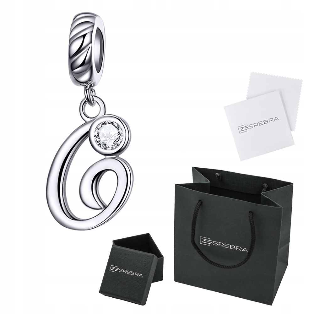

Charms Litera G do Pandora srebro 925 zawieszka