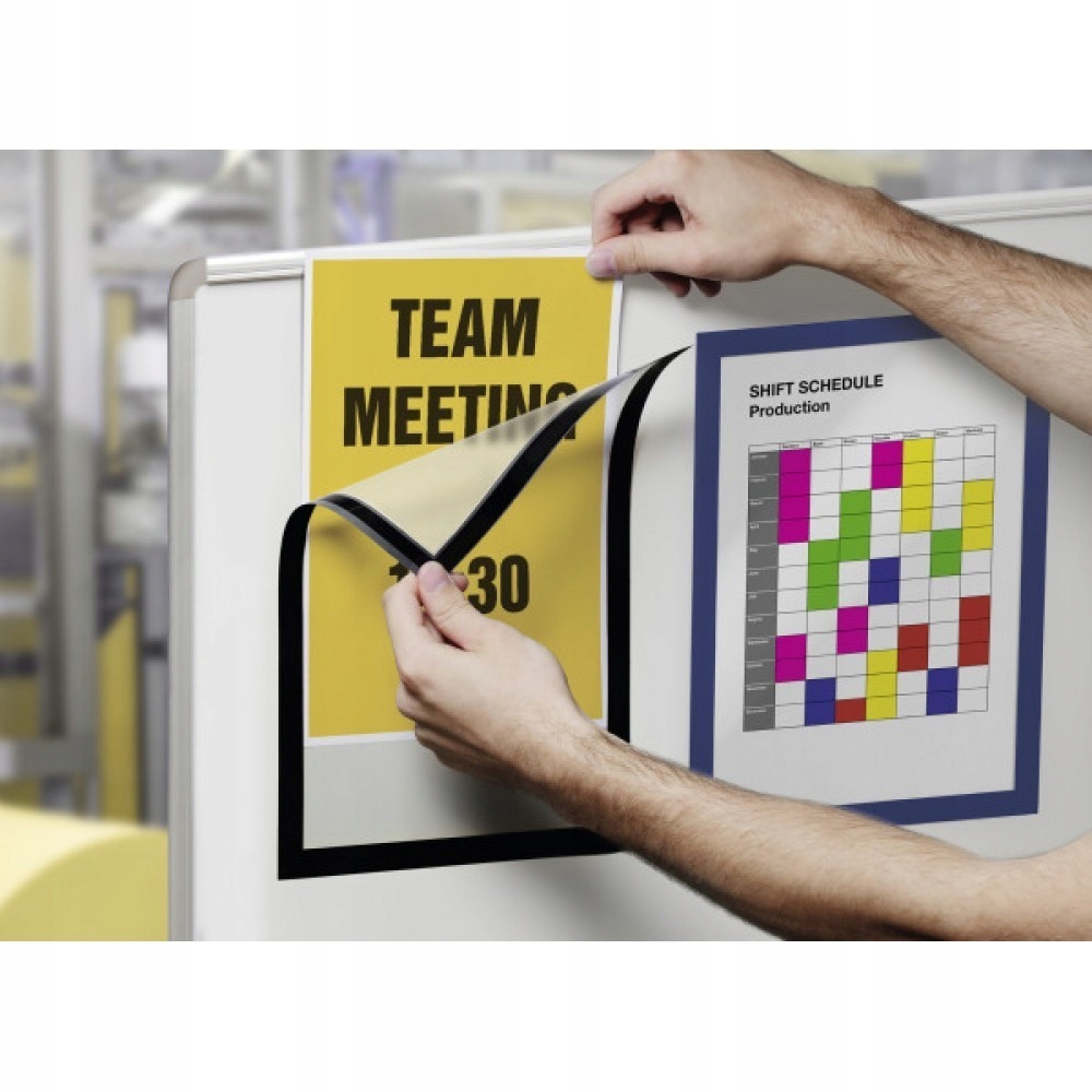 RAMKA MAGNETYCZNA Duraframe Magnetic A4 czarna, informacyja 498801 Kod producenta 498801