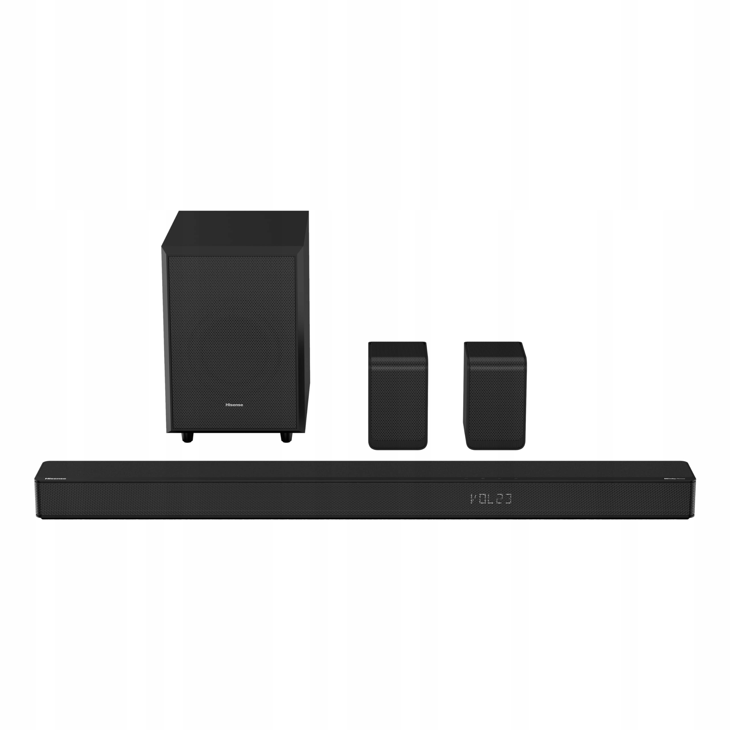 HISENSE AX5125H Soundbar 5.1.2 Dolby Atmos Subwoofer Bluetooth HDMI USB — miniatura 2