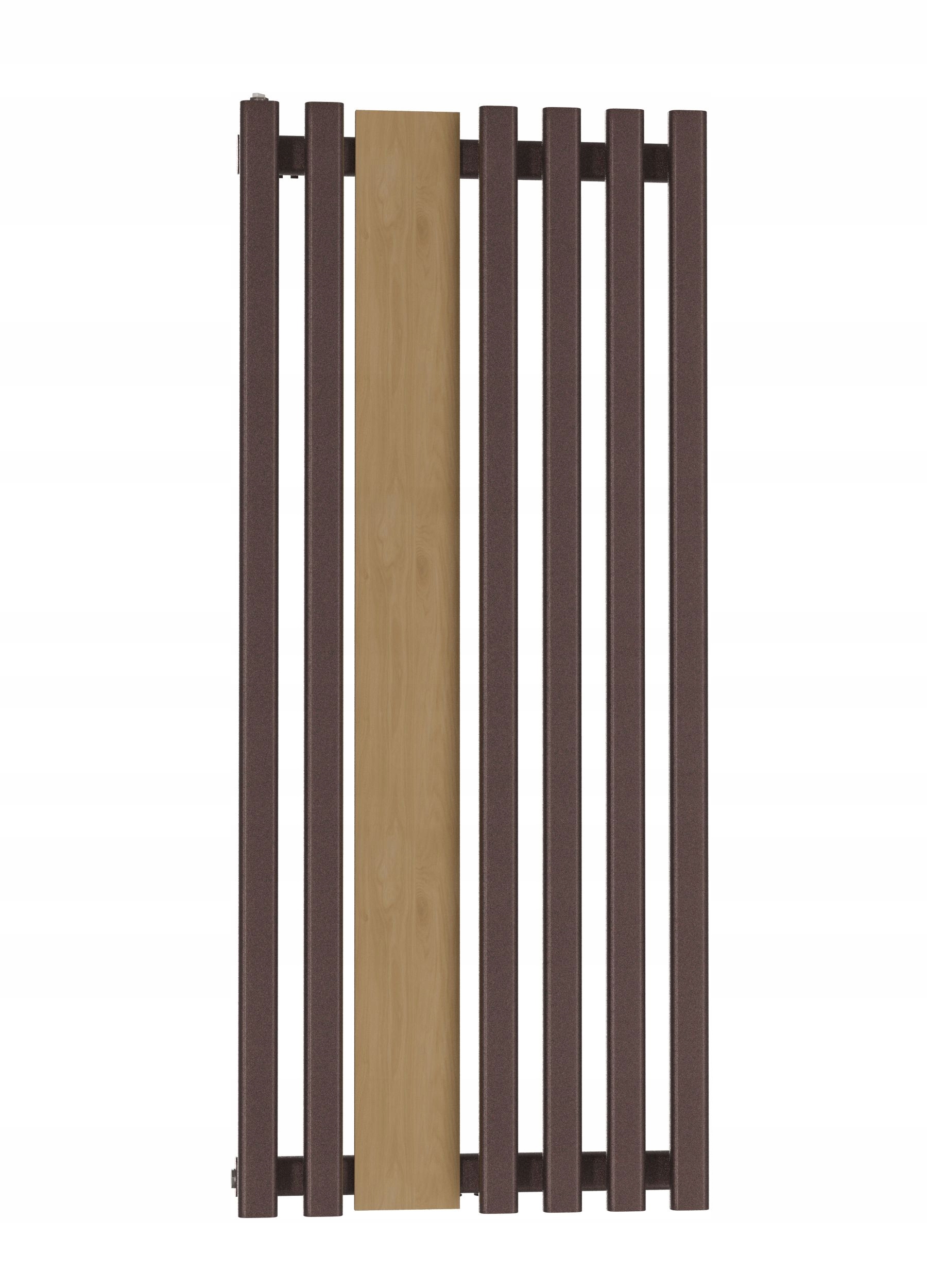 Dekoratívny radiátor Rio wood 160x60 Bordó