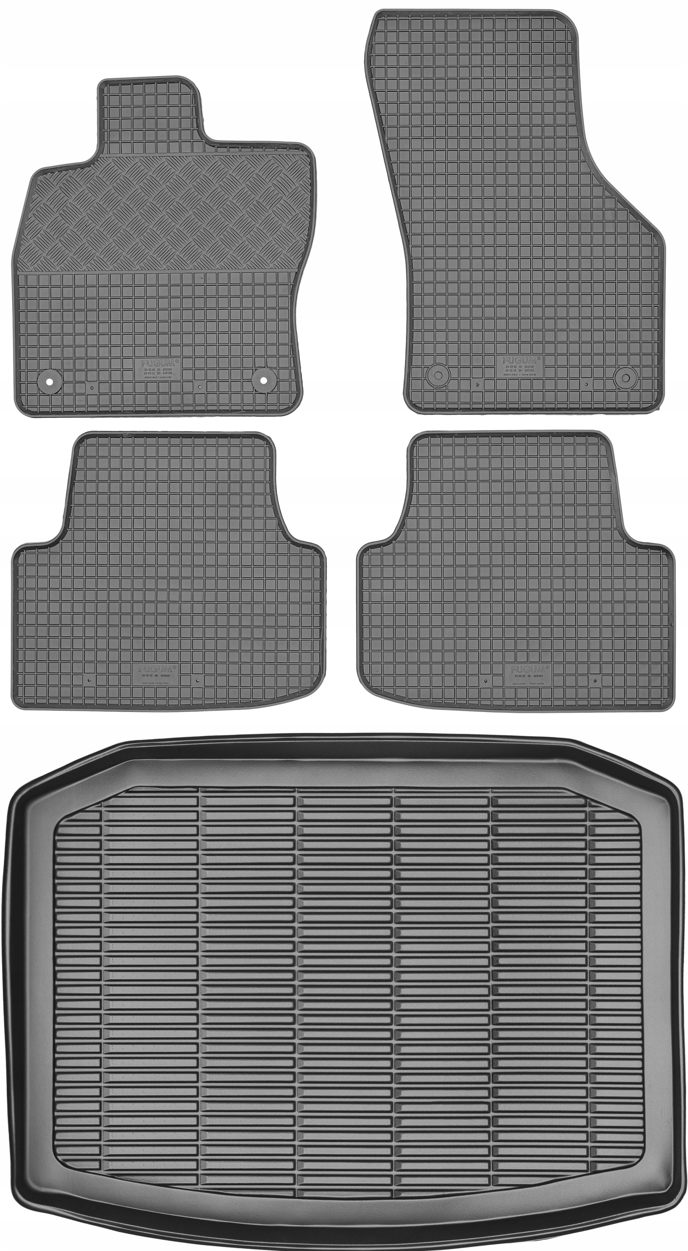 Seat Leon IV Hatchback od roku 2020 Sada Koberce batožinový priestor