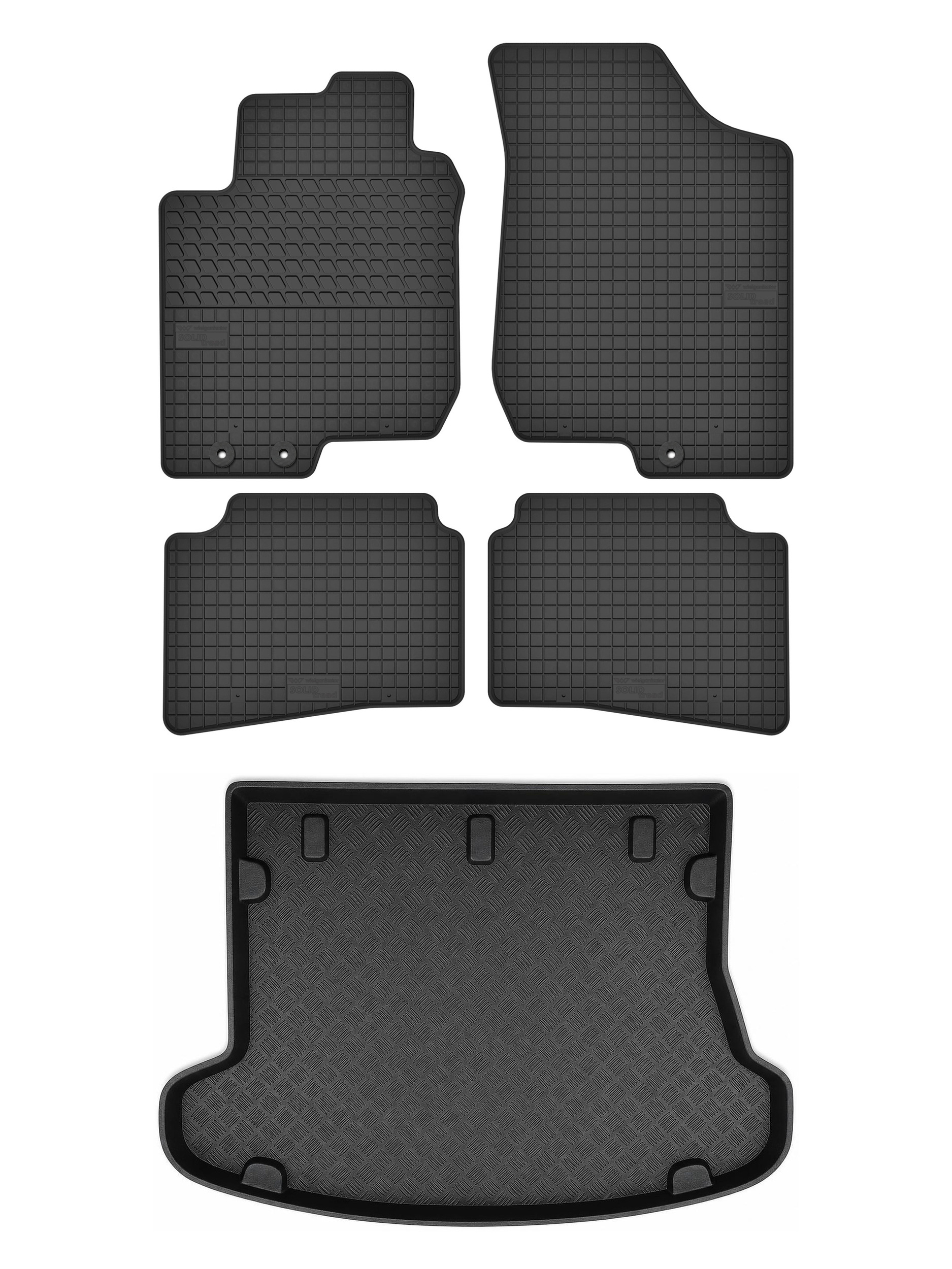 Gumové rohože SolidTread rohož batožinového priestoru pre: Hyundai i30 I 2007-2012