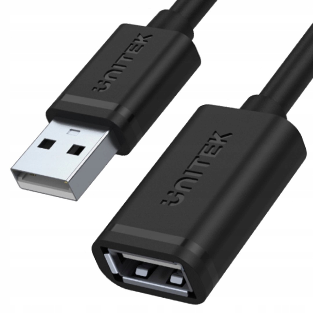 Unitek przewód przedłużacz Usb 2.0 Am-af 3M