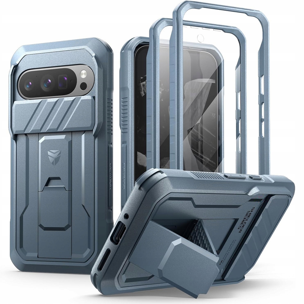 Pancéřové Pouzdro Dexnor Pro Google Pixel 9 Pro S Rámečkem Na Ochranu Obrazovky