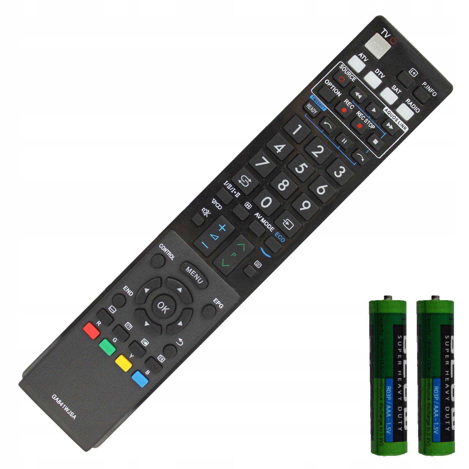 Pilot do TV Sharp GA841WJSA