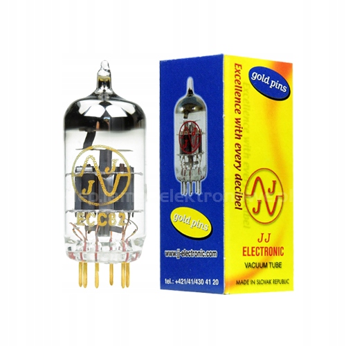 ECC82 12AU7 JJ-Electronic Gold