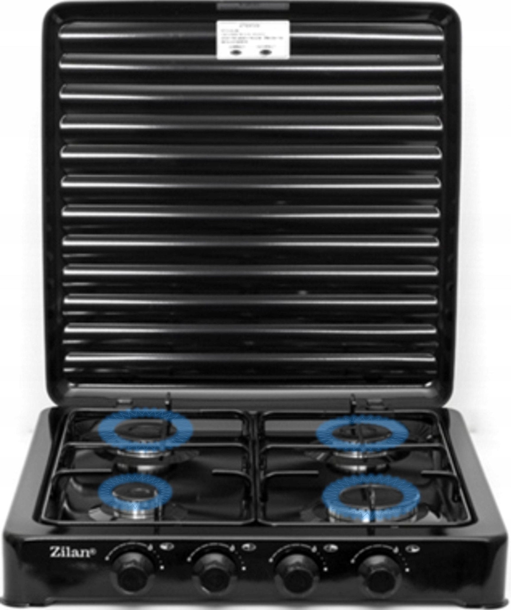 KUCHENKA GAZOWA 4 PALNIKI PRZENOŚNA + WĄŻ REDUKTOR Model 4 BURNERS