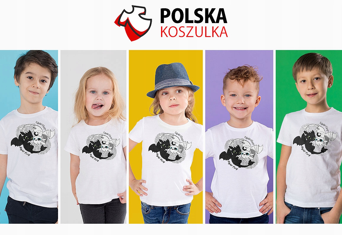 ZESTAW 3W1 KOSZULKA DLA DZIECI TATUAŻE NAKLEJKI JAK WYTRESOWAĆ SMOKA 104 Stan opakowania oryginalne