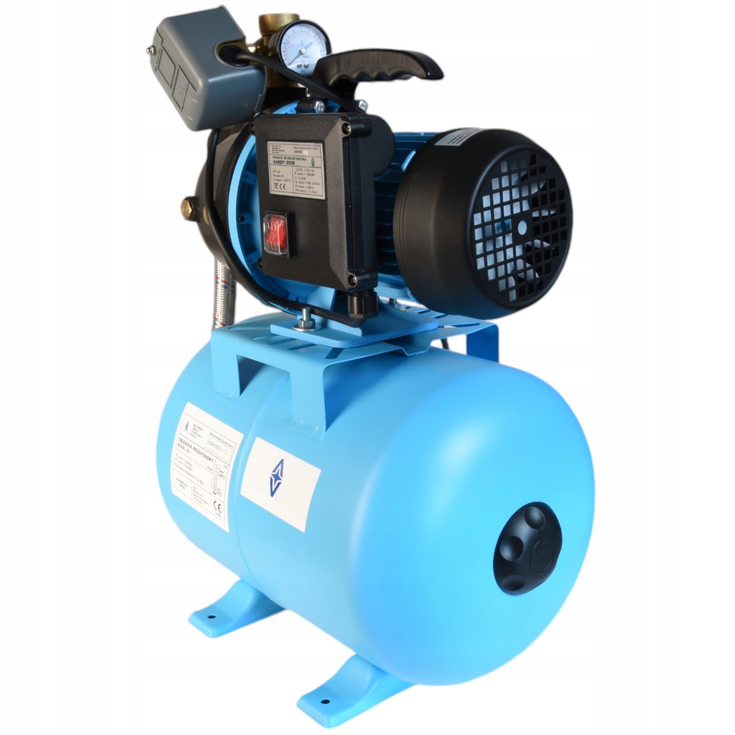 Hydrofor Handy 3000 Hydroforová Pumpa Príslušenstvo Nádrž 24 L 3000 l/h