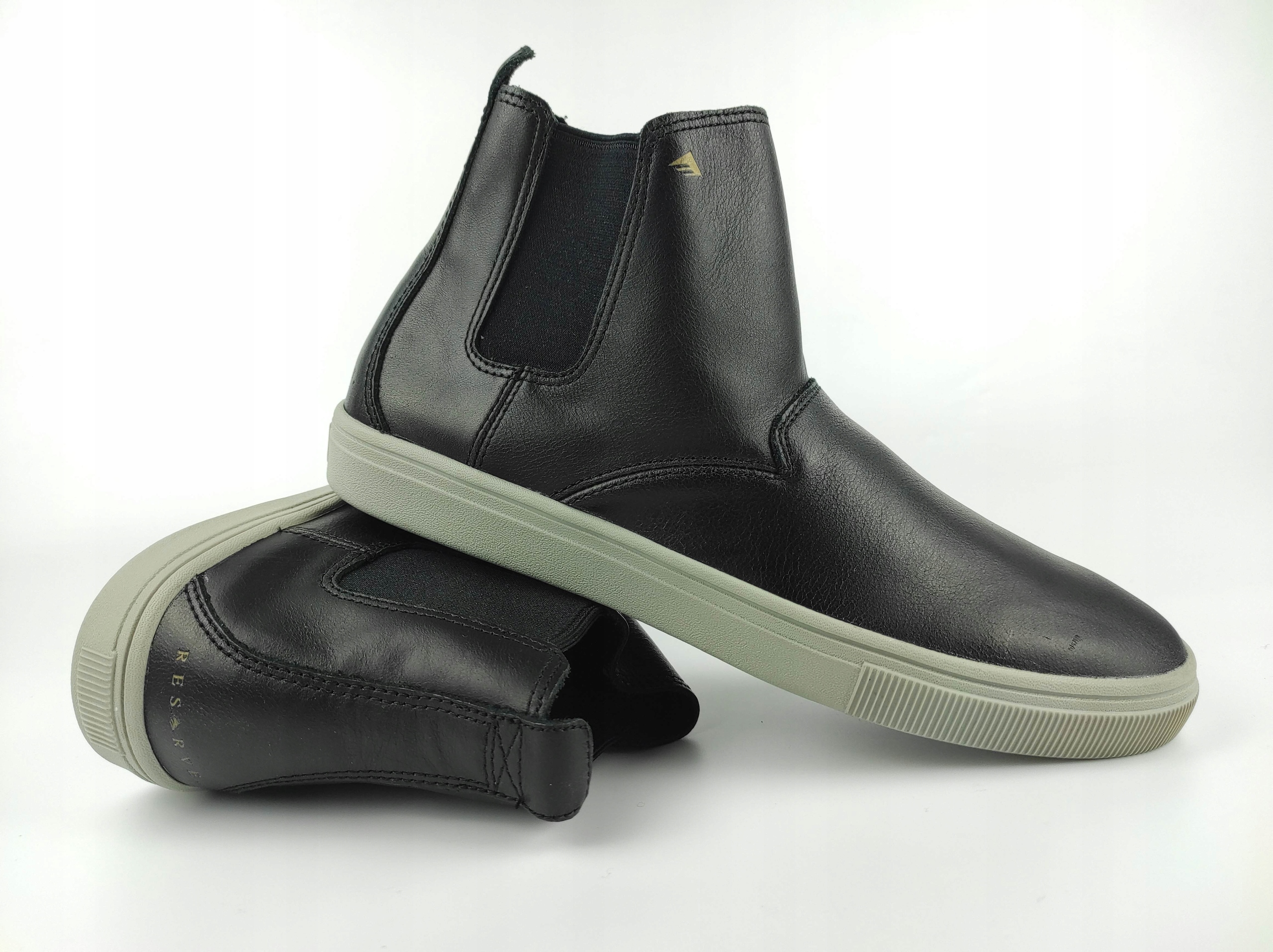 6 Pánské Boty Emerica Romero Chelsea Hi Reserve 6101000125-536 Kůže velikost 42