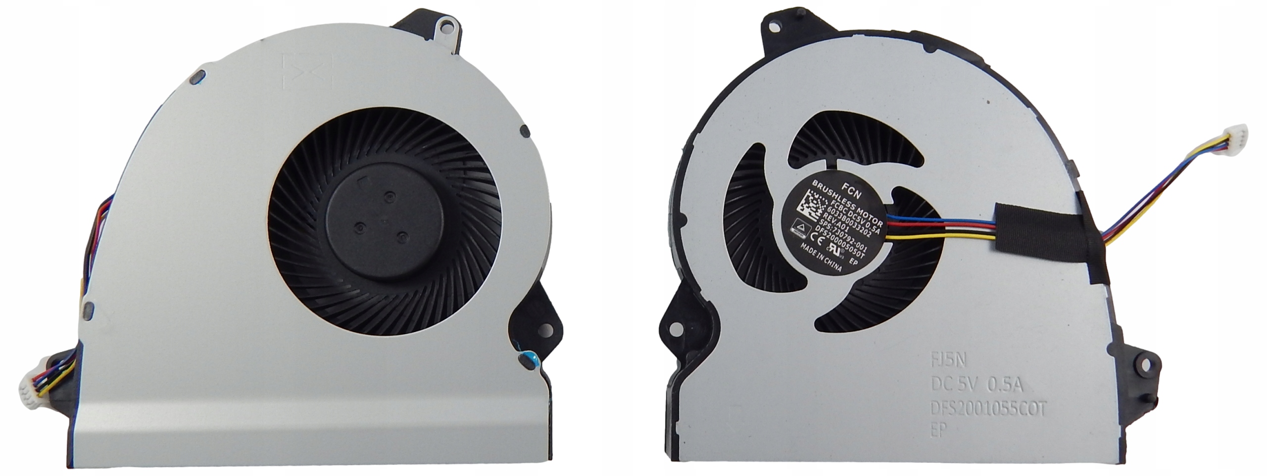 

Wentylator do Asus GL553 GL753 GL553V GL753V ZX53V