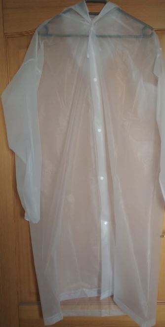 SUPER JAKOŚĆ, PŁASZCZ przeciwdeszczowy zapinany, Kod producenta sdDD3