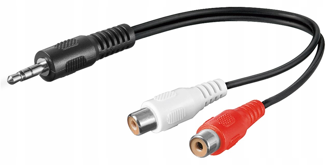 

Kabel adaptera audio 3,5 mm cinch stereo 0.2m