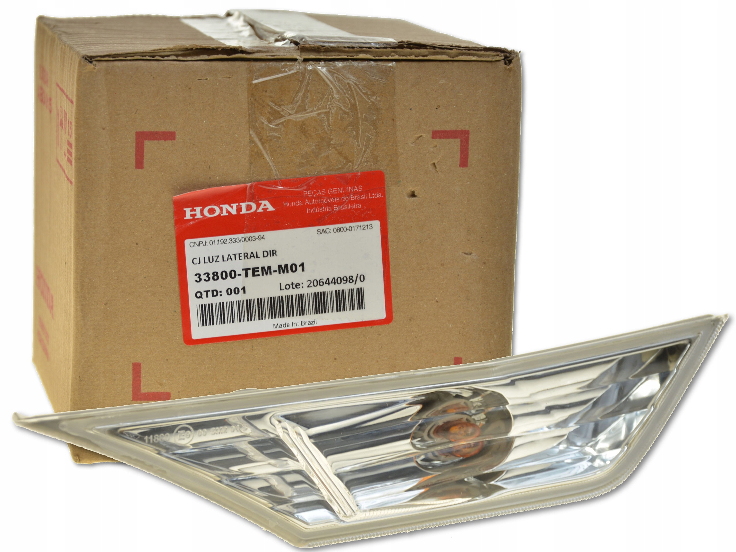 Směrová Svítilna Pravá 33800-TEM-M01 Oe Honda