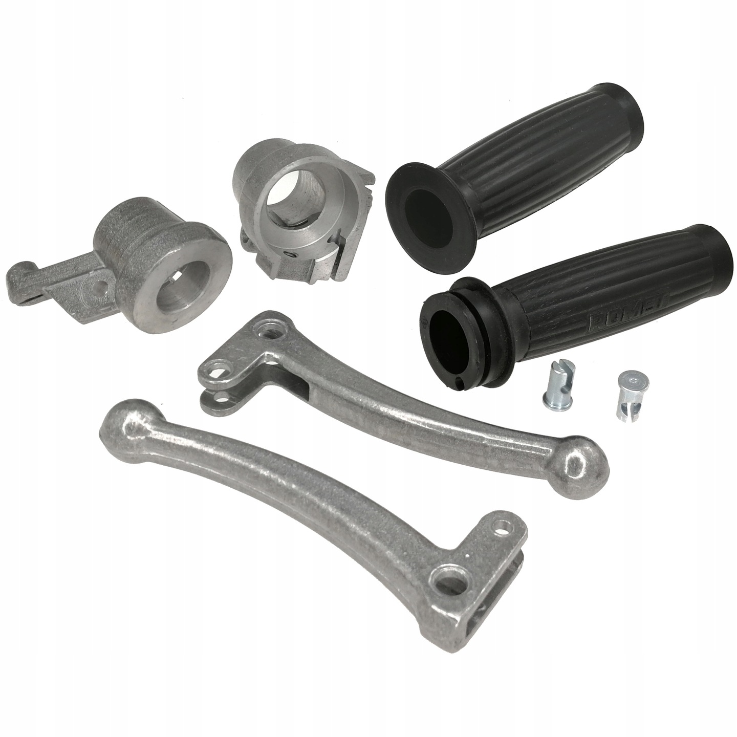 Nový Polský Komplet Páka Tělo Guma Volantu Motorka Komar Romet