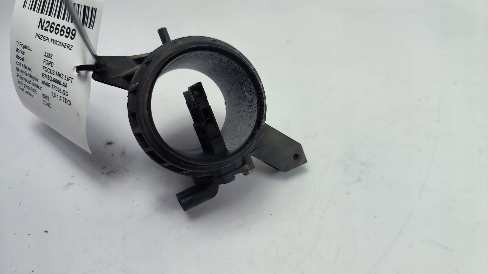 flow meter 1.5 TDCI FORD FOCUS MK3 LIFT