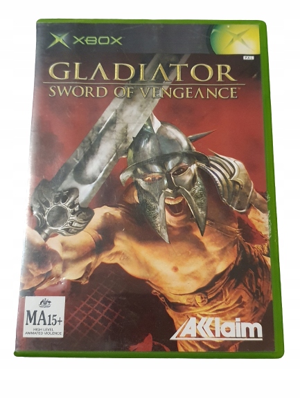 XBOX GLADIATOR SWORD OF VENGEANCE X BOX CLASSIC