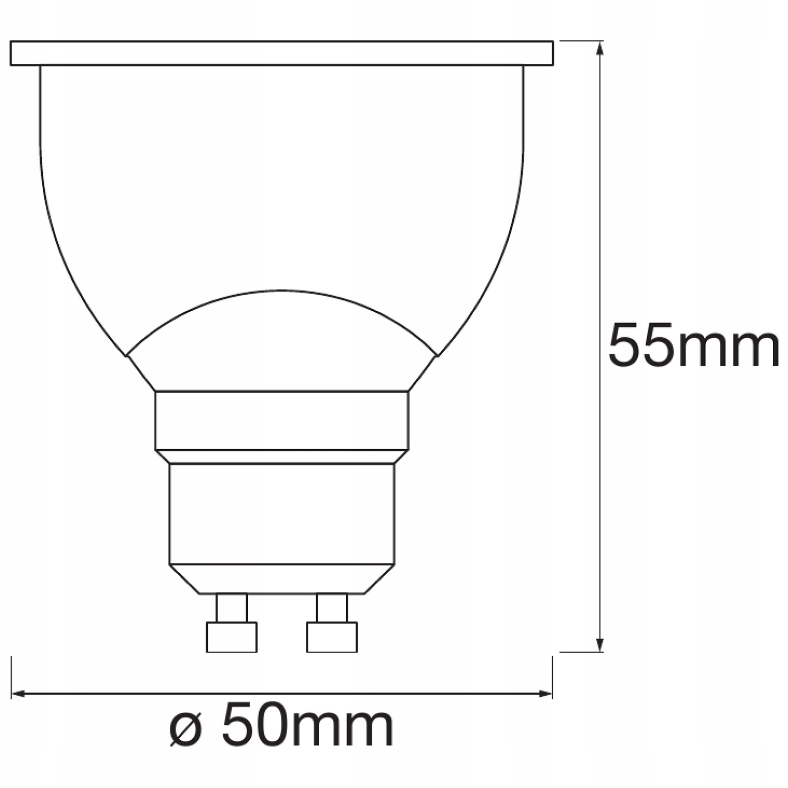 Żarówka LED GU10 5W RGBW DIM SMART+ WiFi LEDVANCE Kształt Reflektor