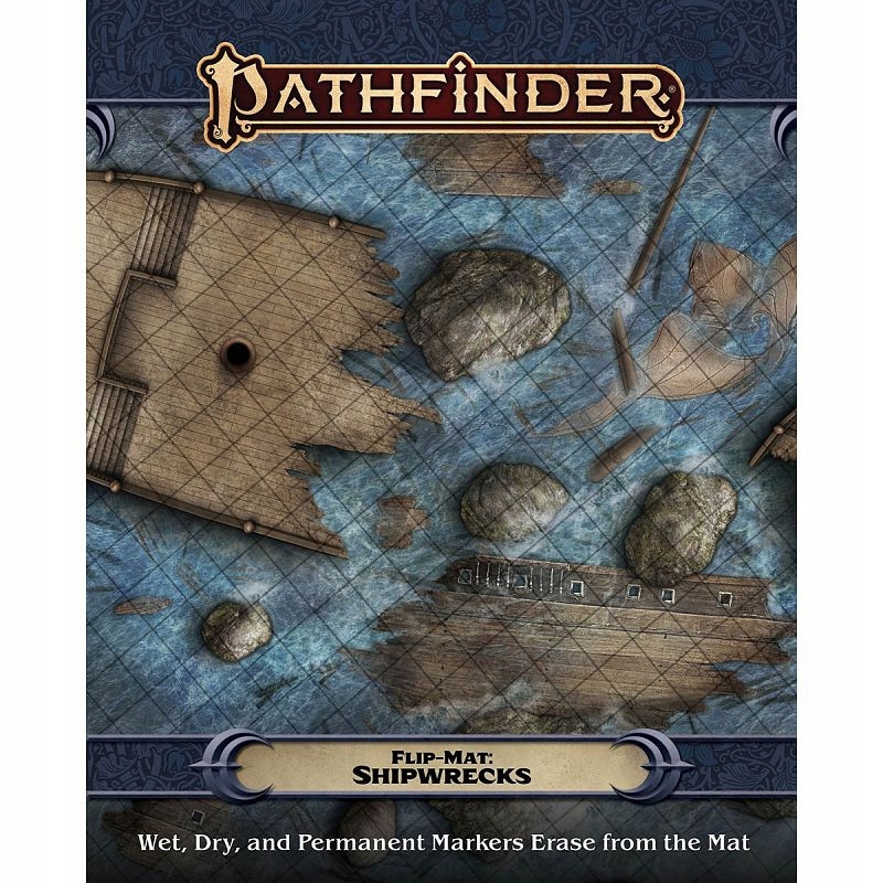 Pathfinder 2.0 Rpg: Flip-Mat Shipwrecks [eng]