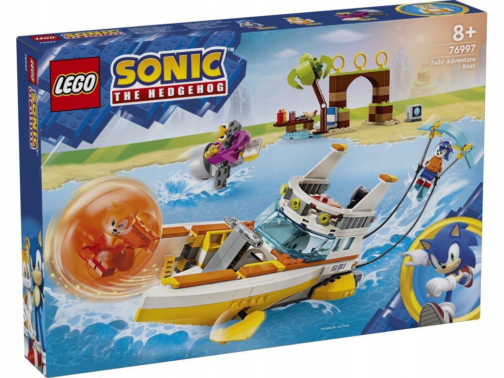 Lego 76997 Sonic Tails a dobrodružství na lodi