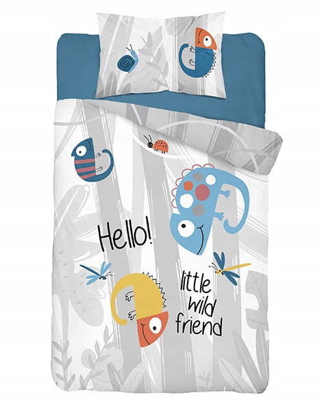 

Pościel Do Łóżeczka 90x120 Fotomata Kameleon 3699B