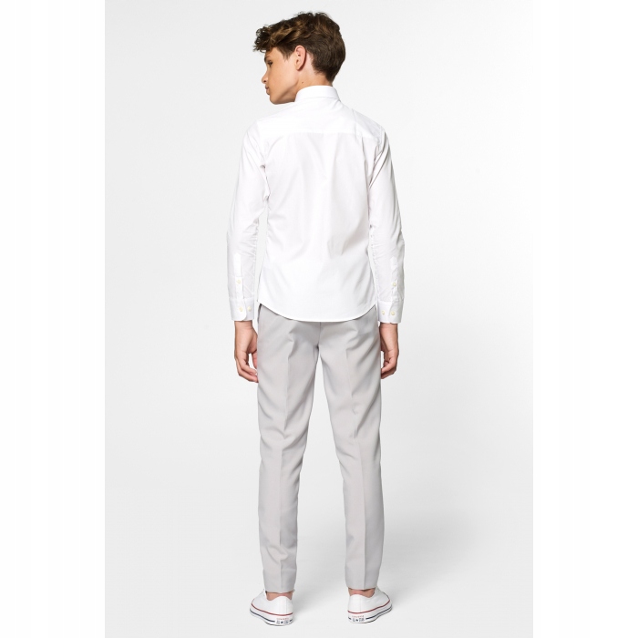 Elegancka wizytowa komunijna biała koszula chłopięca z długim rękawem Marka Inna marka