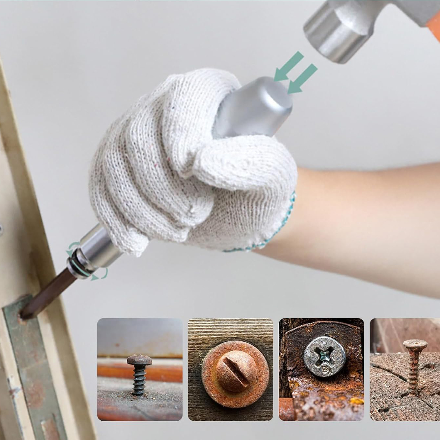 ŚRUBOKRĘT WYKRĘTAK DO POBIJANIA UDAROWY + 12 BITÓW ZESTAW Liczba elementów zestawy