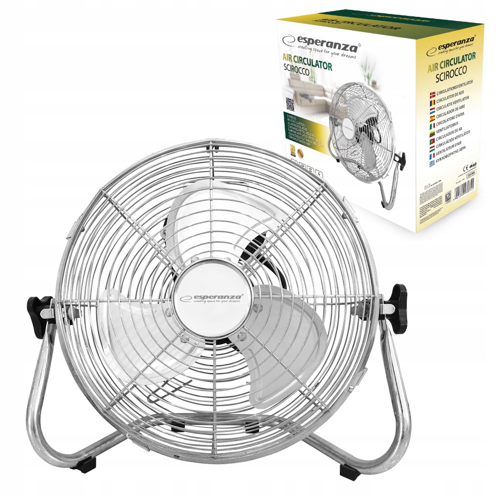 CYRKULATOR WENTYLATOR STOJĄCY WIATRAK PODŁOGOWY CYRKULATOR POWIETRZA 50W