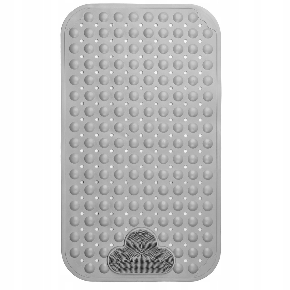 Prostiskluzová podložka S Masáží Nohou Masážní Přístroj Do Koupelny Šedá Designová