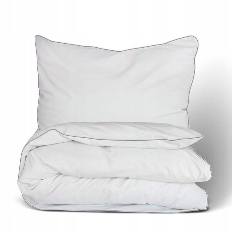 Posteľná Bielizeň s bizom 160x200 gold line 01 biela