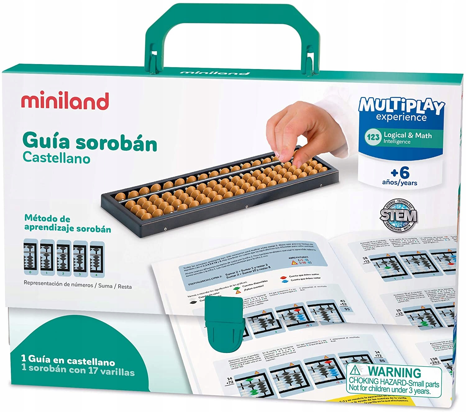Miniland Set Japanese Soroban and Abacus Guide