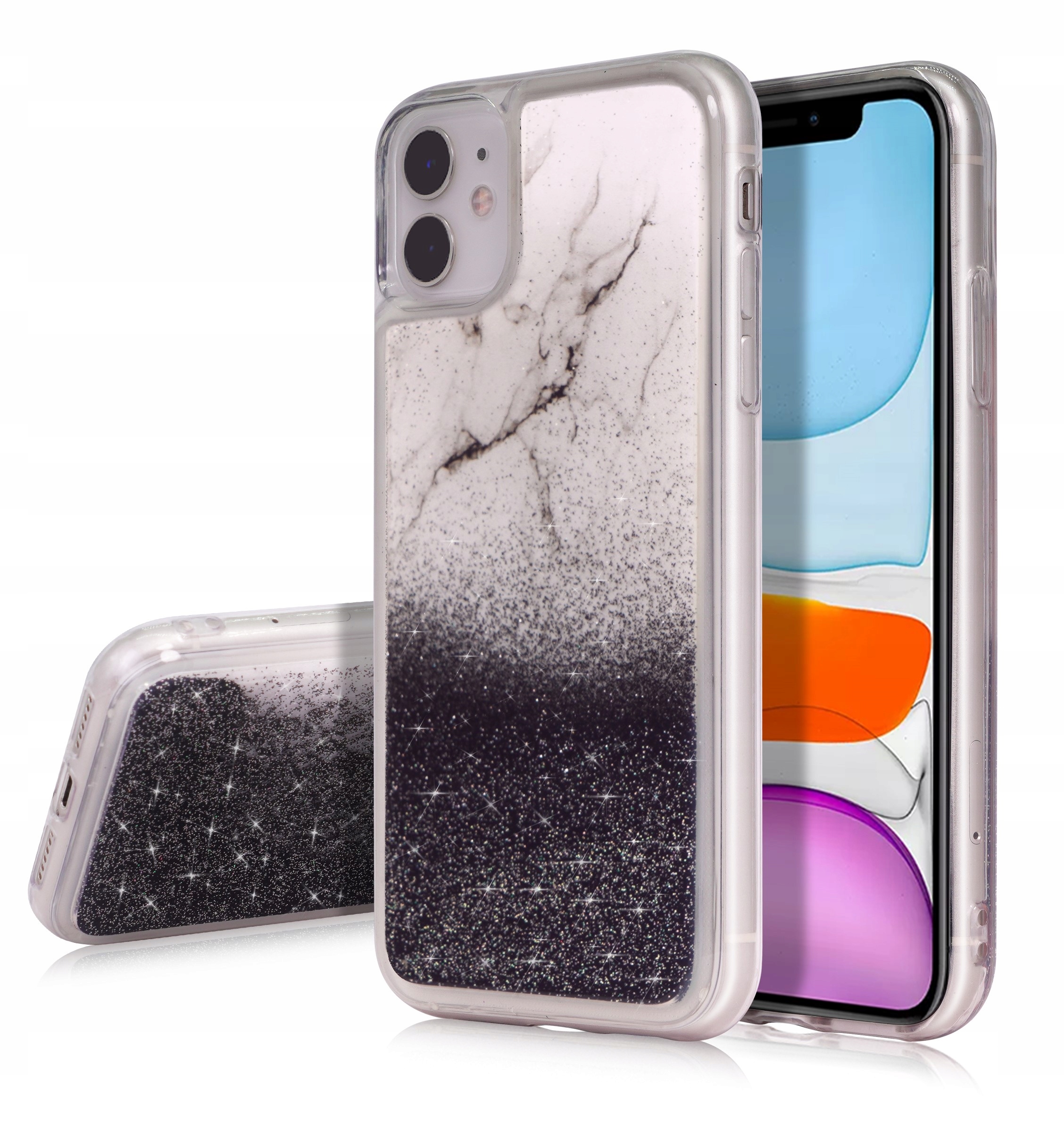 

Etui liquid brokat Marmur Samsung Galaxy A21s
