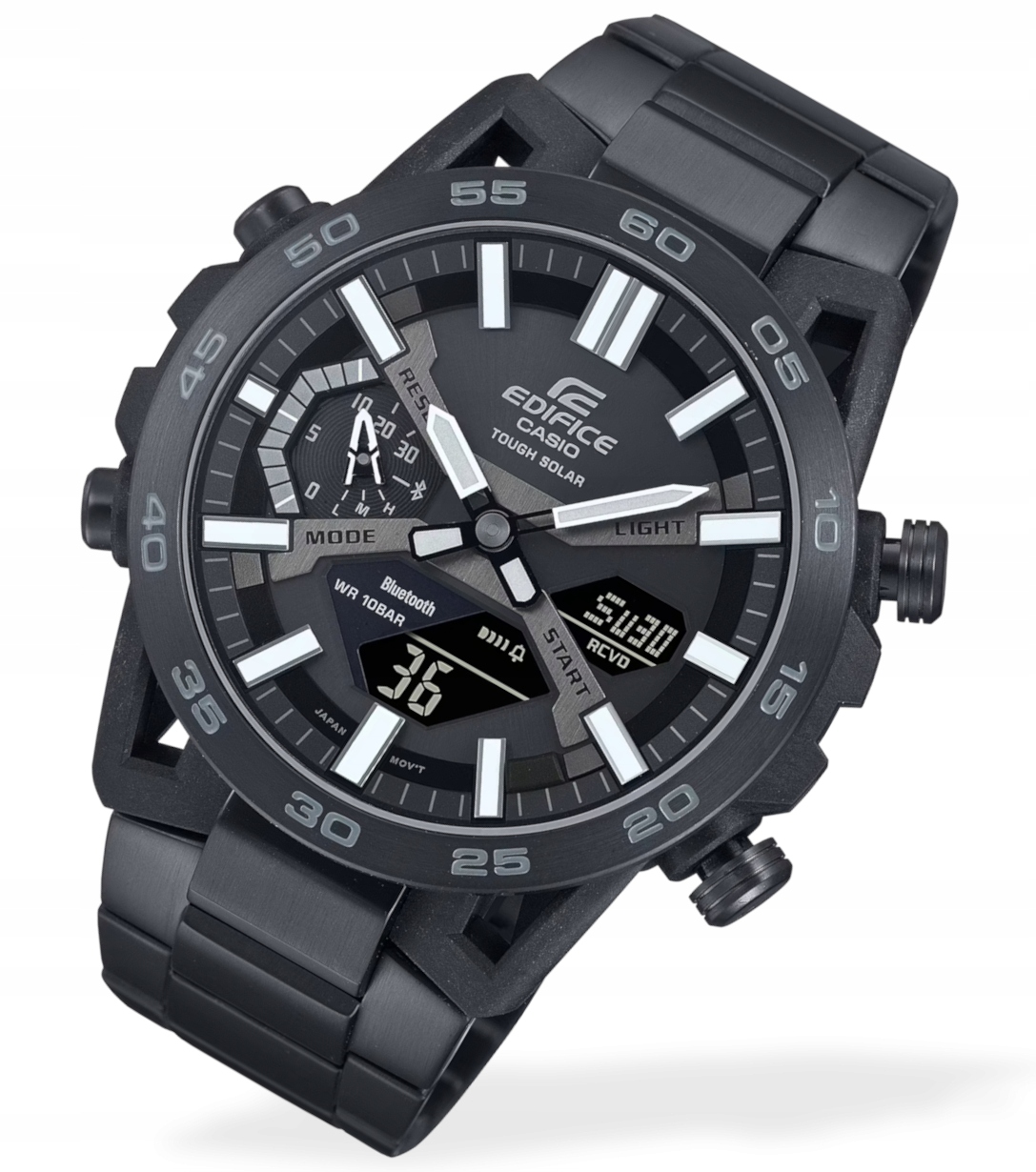 Zegarek męski na bransolecie Casio Edifice ECB-2000DC Bluetooth Solar Box