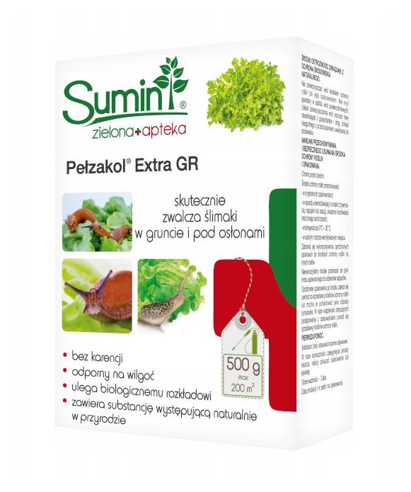 

Pełzakol Gr Bio na ślimaki 500g Sumin