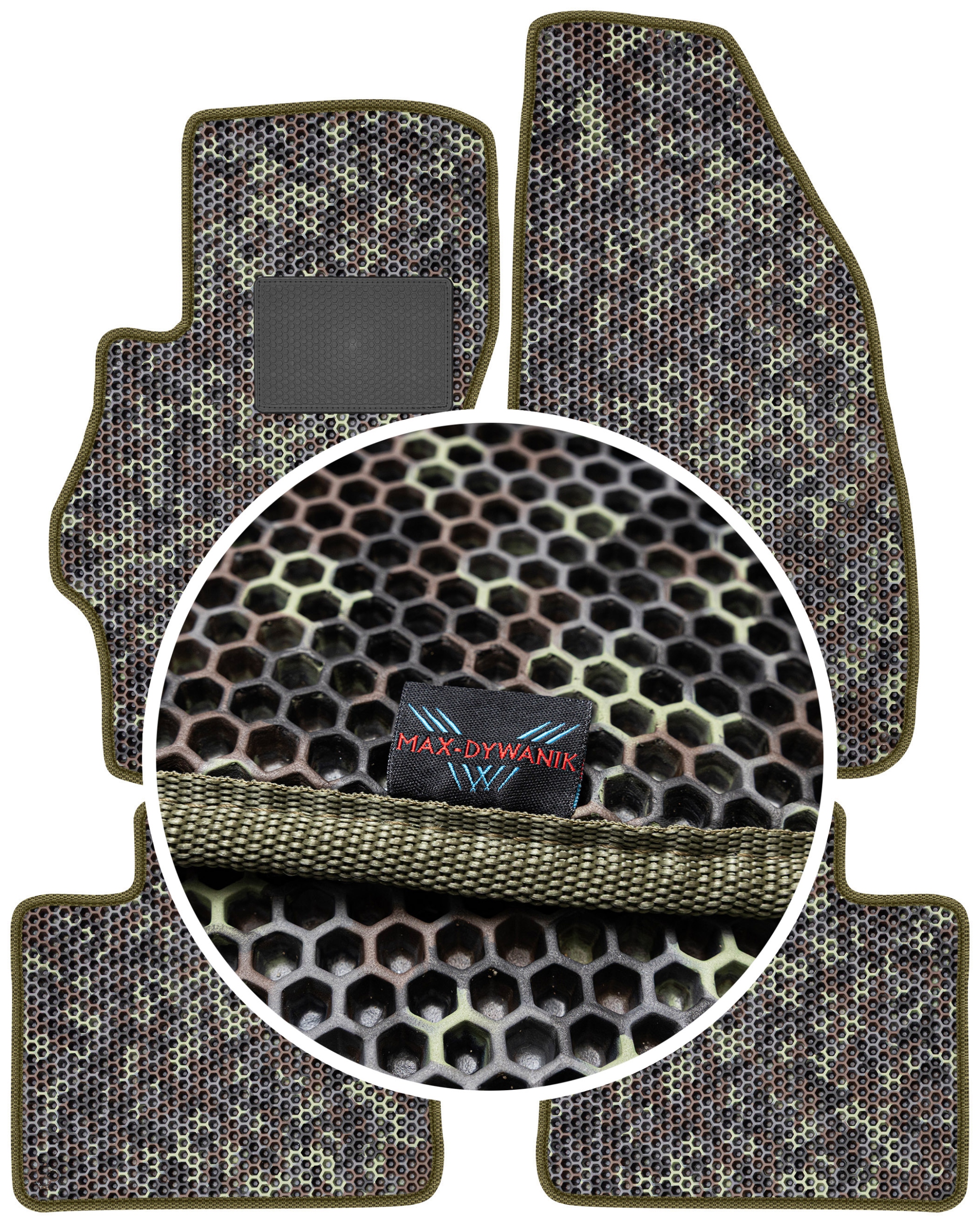 Fiat Linea Sedan 2007-2015 Gumové rohože Eva Moro