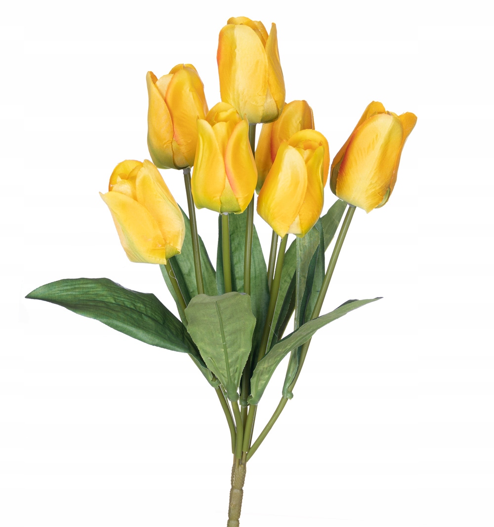 

Tulipany tulipan bukiet żółty sztuczny