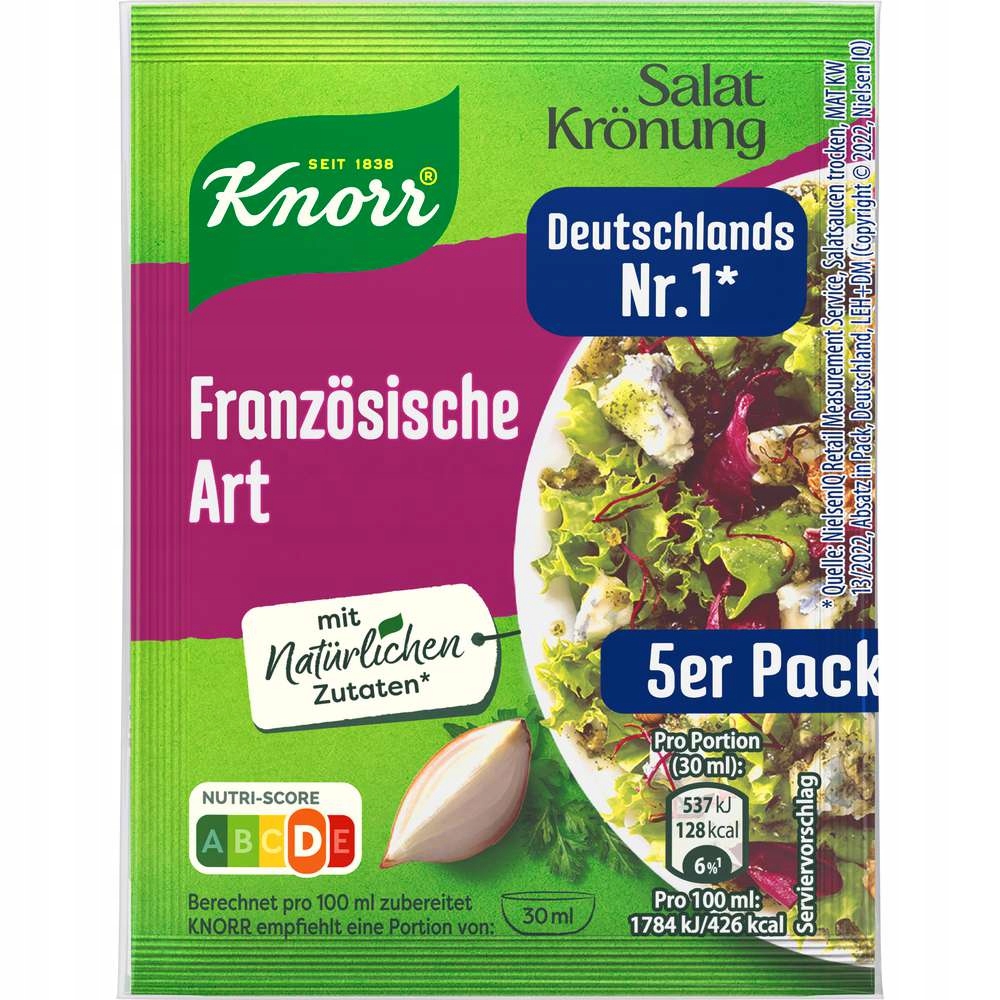Knorr * Französische Art * Omáčka Francouzské Bylinky Salát Koření