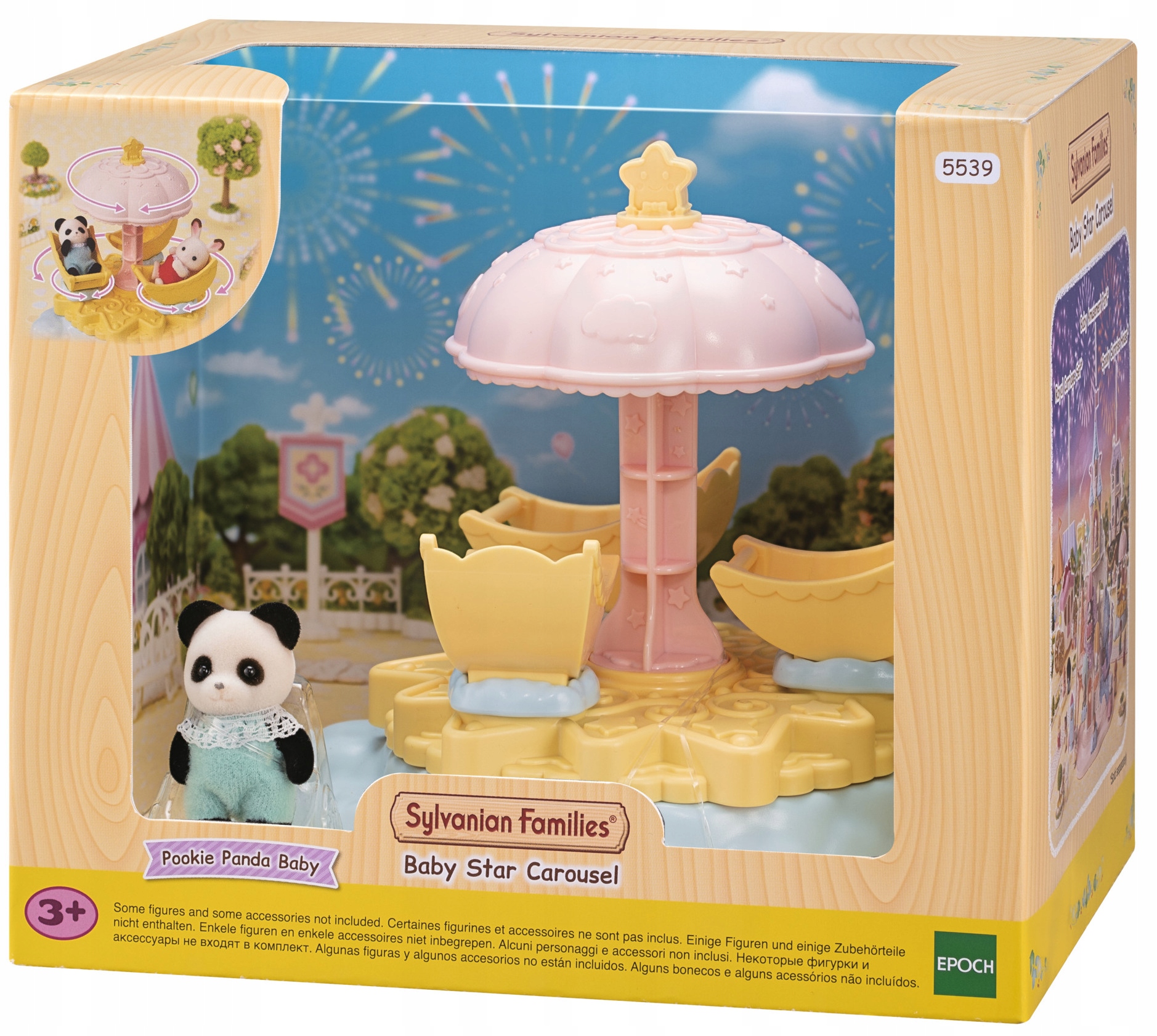 

Sylvanian Families Zabawna karuzela gwiazda 5539