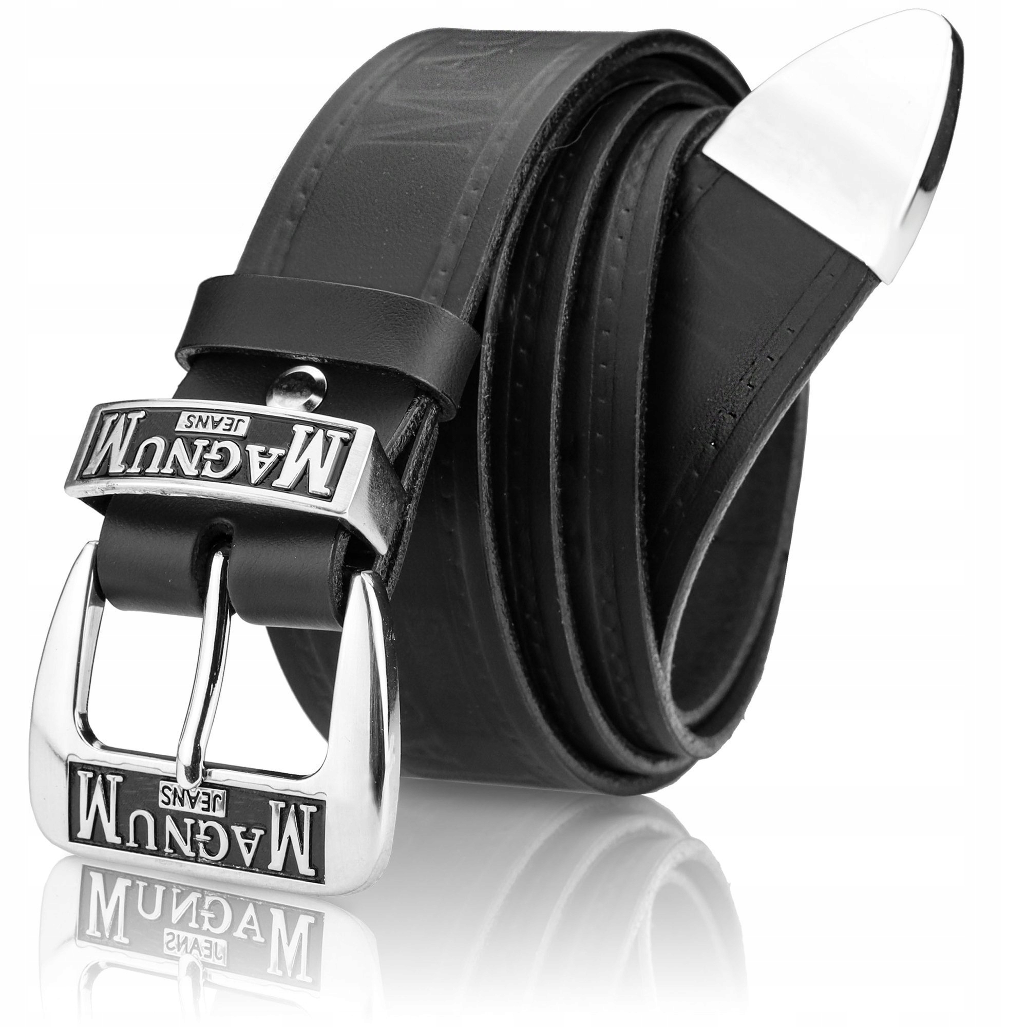 

Męski Pasek Skórzany Stevens Magnum Skóra 135cm