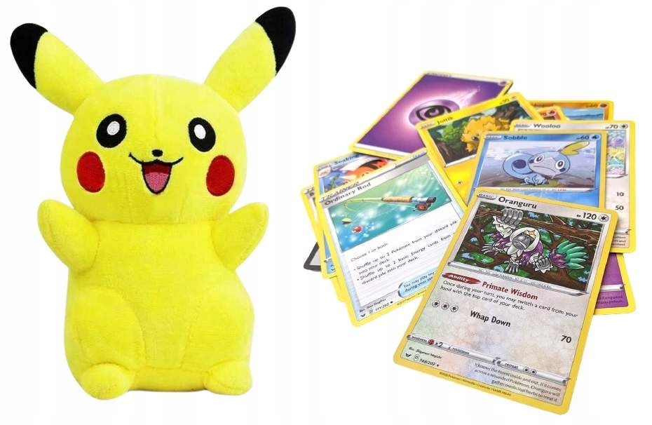 

Pikachu Maskotka Pokemon Pluszak Pikaczu Duża