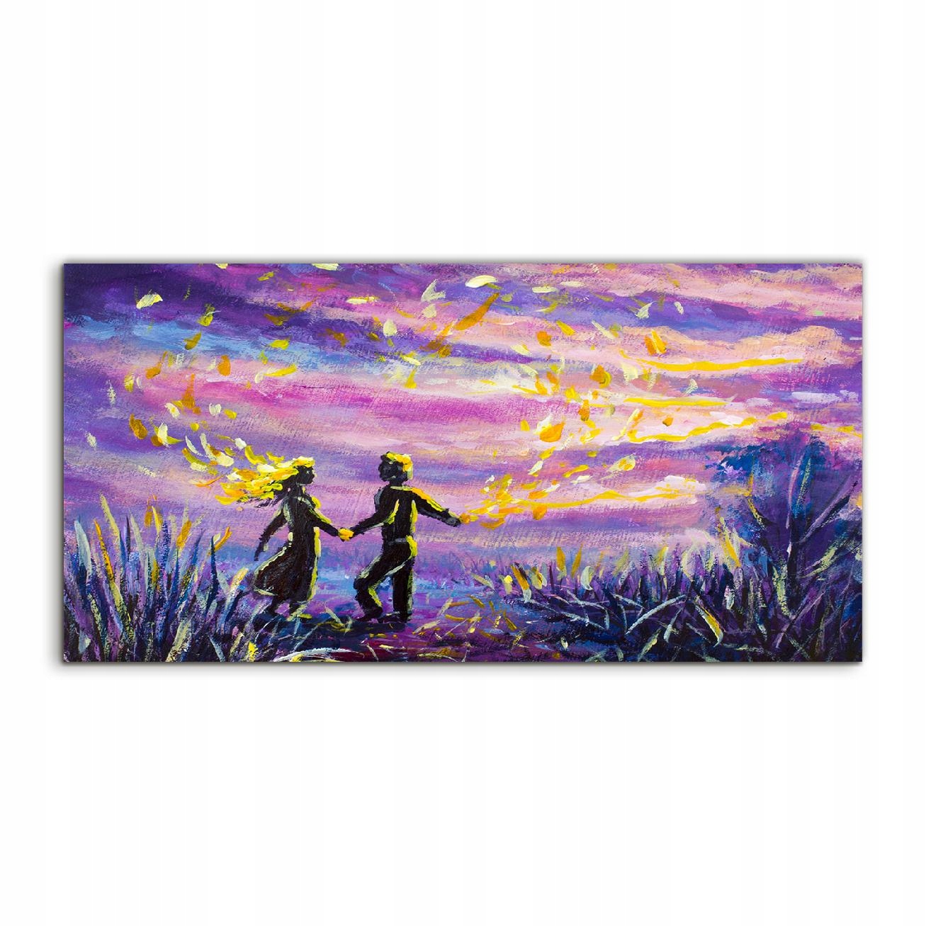 

Fotoobraz akryl 100x50 z grafiką Abstrakcja Taniec