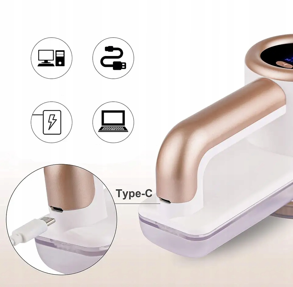 Golarka do ubrań DM Lint X-Remover Zasilanie sieciowo-akumulatorowe