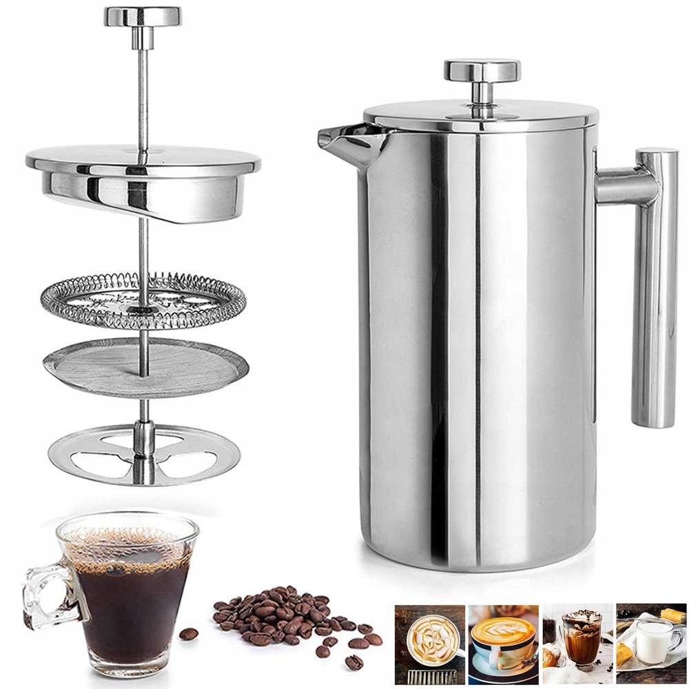 Kávovar Na Čaj French Press Stiskněte Kávovar 800 ML