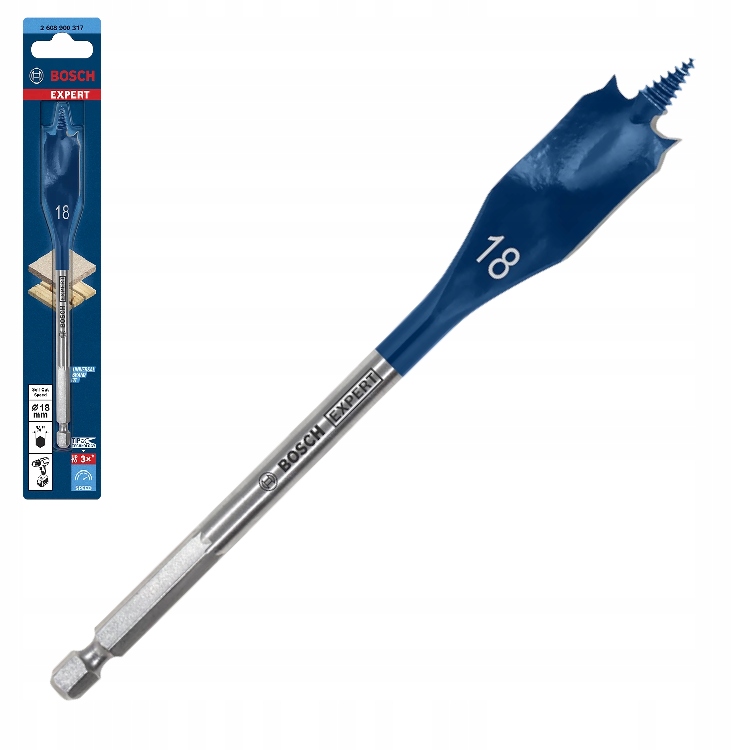 

Wiertło Płaskie Expert Self Cut Speed 18x152 Bosch
