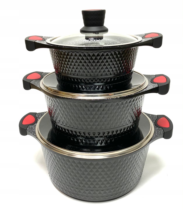 ZESTAW GARNKOW Z POWŁ. MARMUR. ZILNER ZL-8511 Liczba elementów w zestawie 11