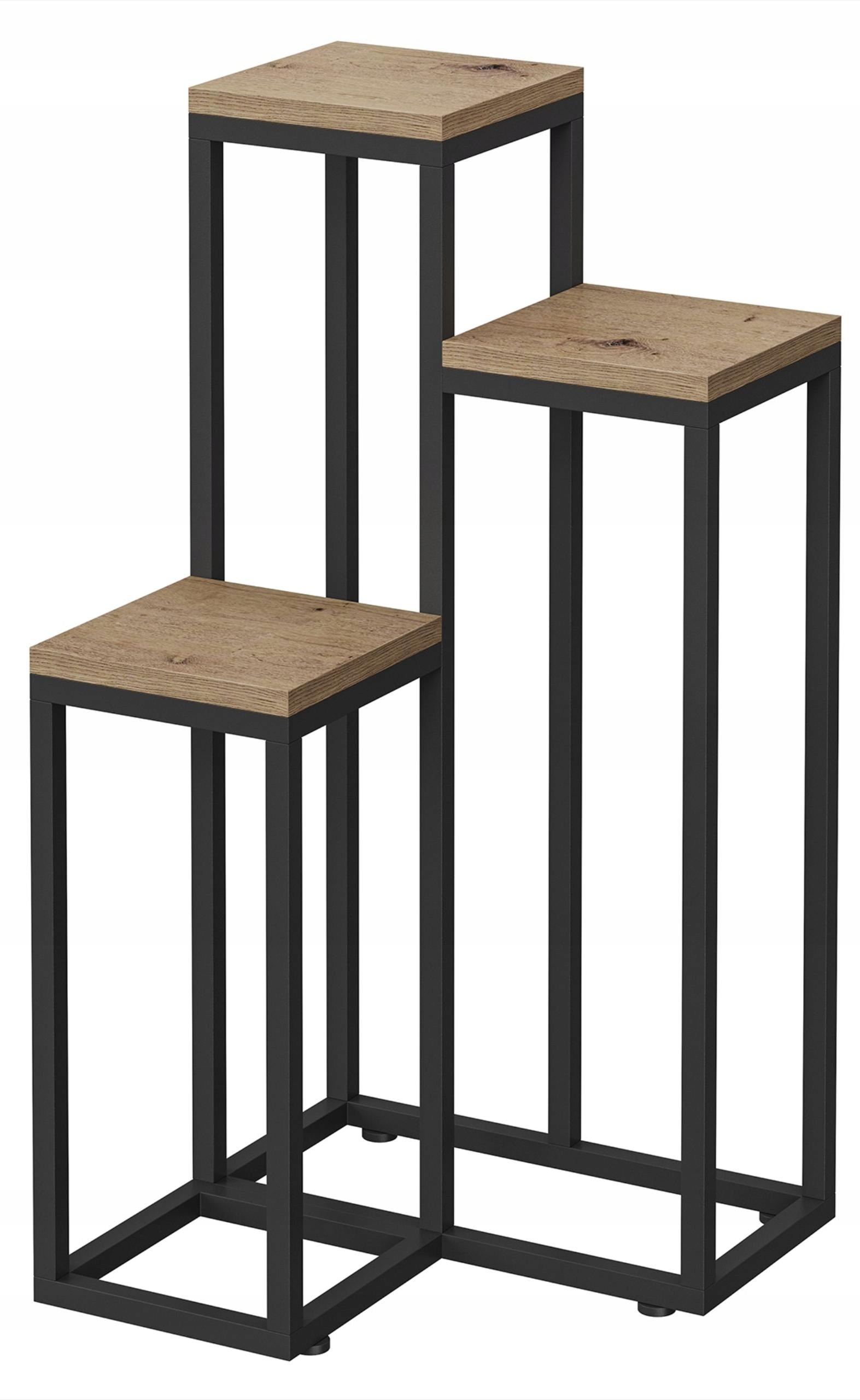 Držák Na Květináč stojan na květiny, rostliny artisan-černý, podlahový, stojící, kovový