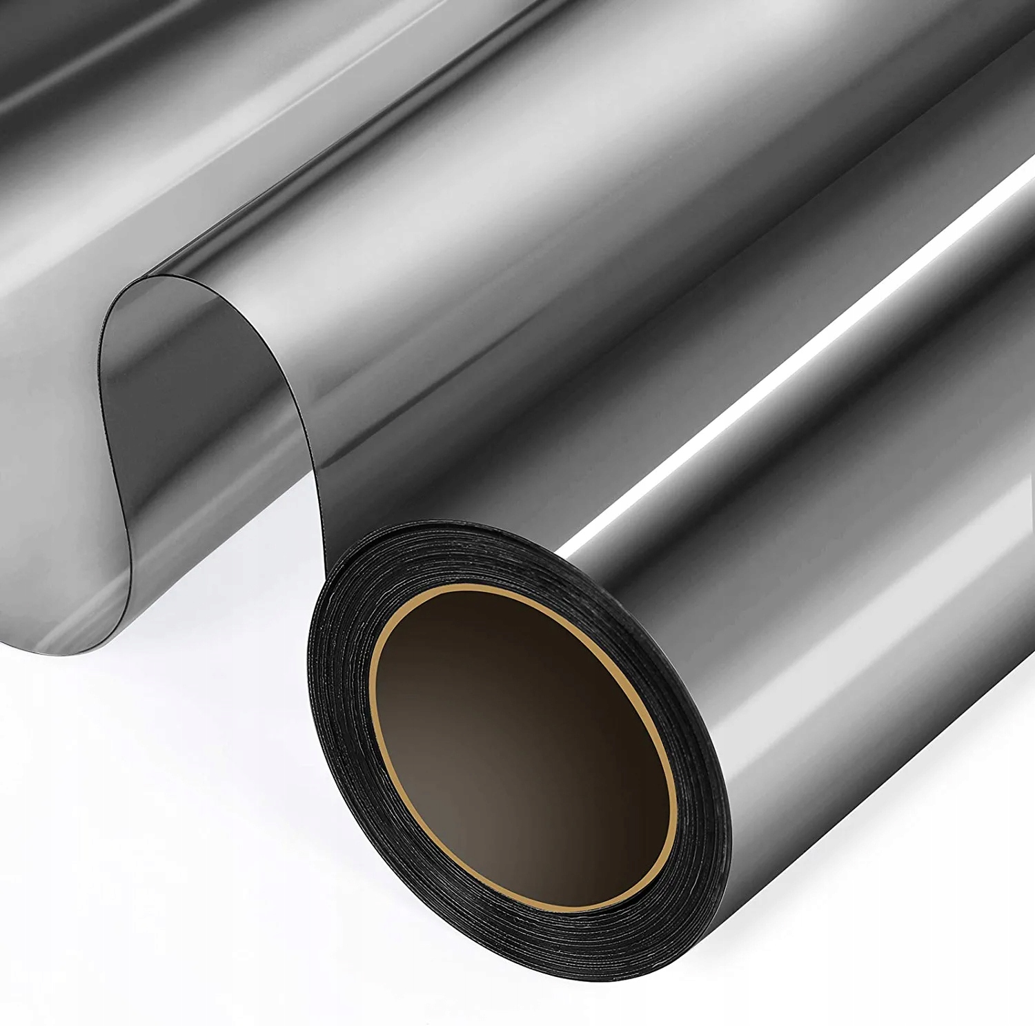 CZARNA FOLIA ZACIEMNIAJĄCA PRZECIWSŁONECZNA PRYWATNOŚĆ LUSTRZANA 90*100